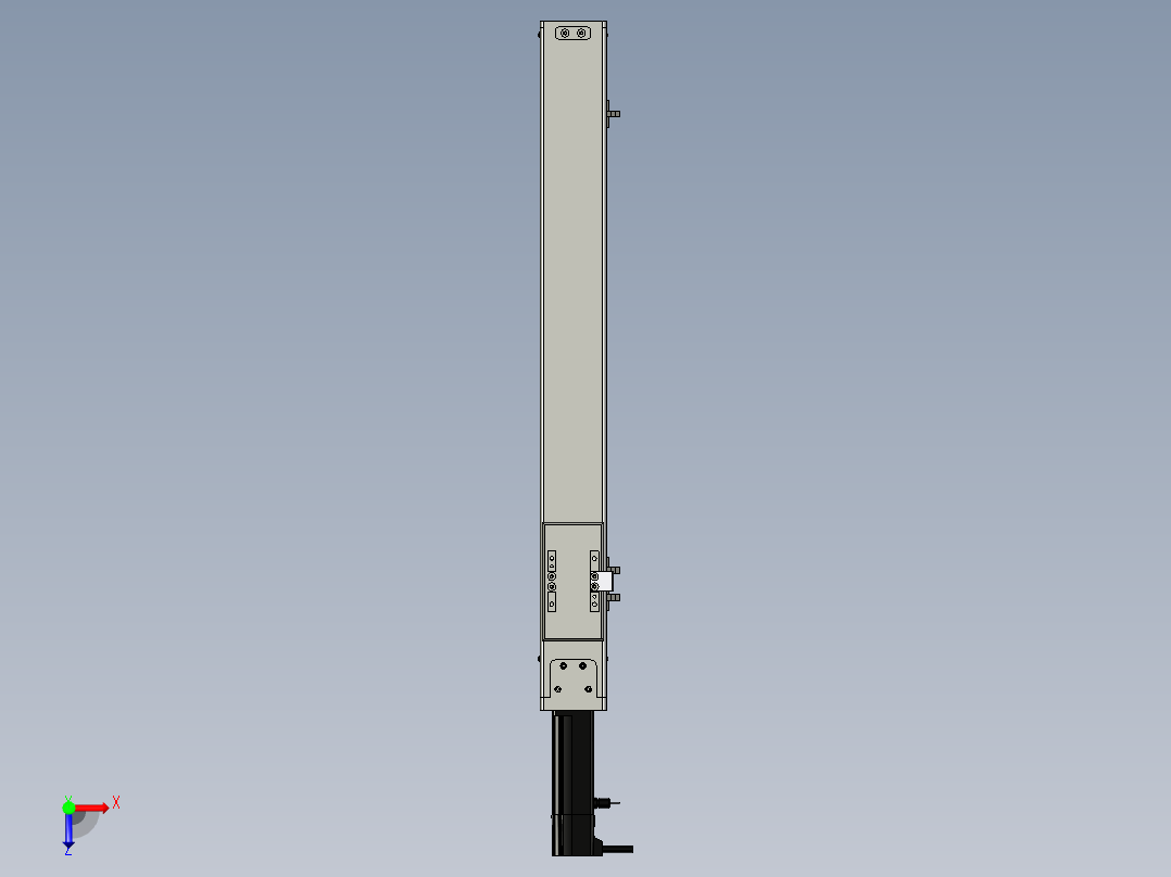 Toyo东佑达直线模组-ETH6-450-BC+煞車-M5俯视图
