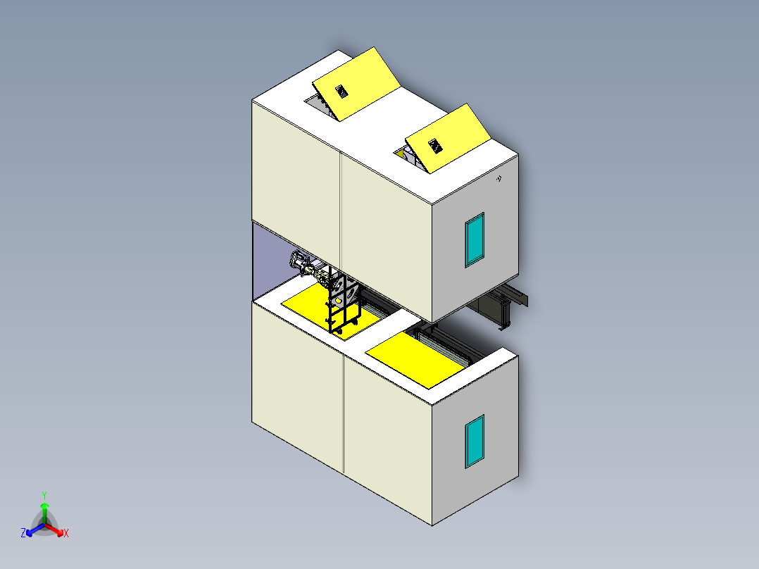 钻夹头钻体桁架生产线 (2)