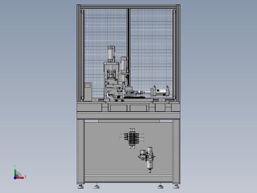 半自动管路装配前视缩略图
