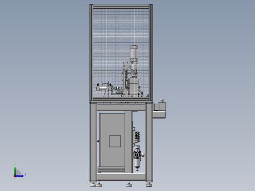 半自动管路装配左视缩略图