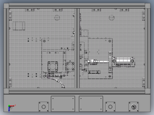 半自动管路装配俯视缩略图