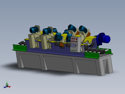 全自动滚板机设备