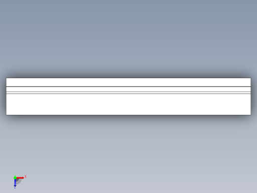 型材-BR SUSPENSION PROFILE KJN993411.STEP俯视缩略图