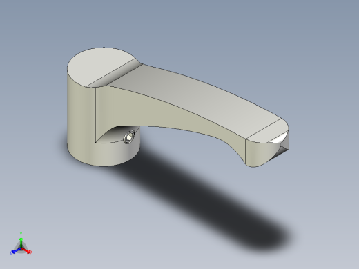 人體工學型調整把手(母牙)ERF.ERF.P-3D多系列多零件图纸模型