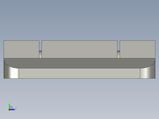 孔距20x20合页铰链左视缩略图