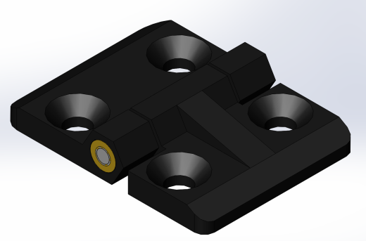 孔距20x20合页铰链缩略图
