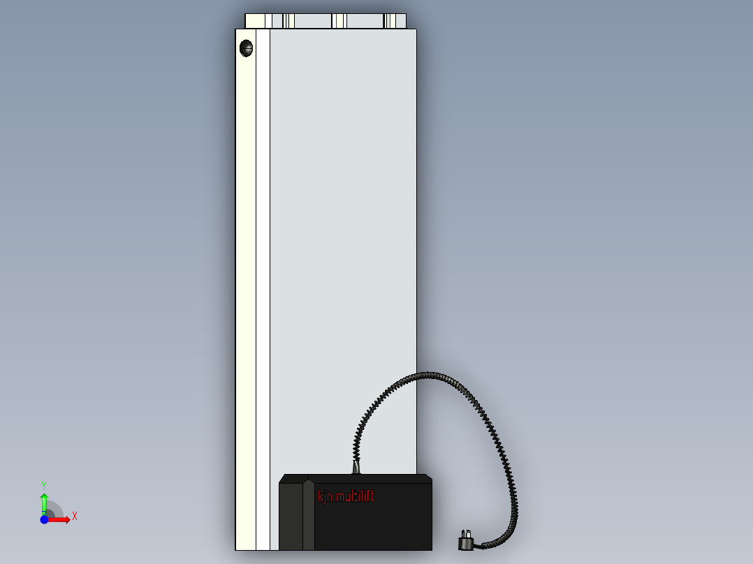 型材-KJN MULTILIFT 350 KJN609010前视图