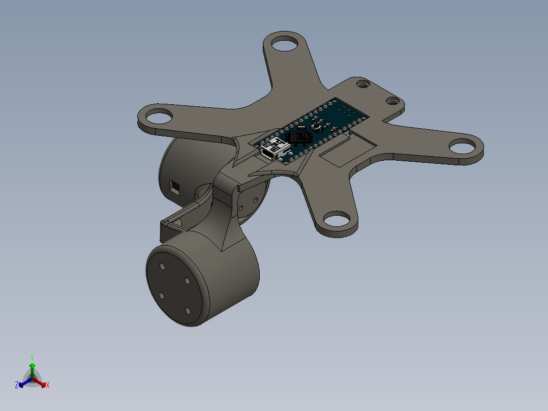传感器 (1)正等轴测图