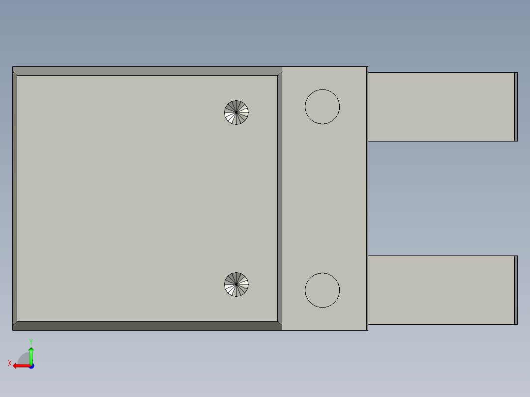 普通气爪PH09-30后视图