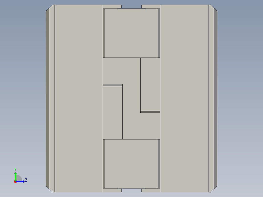 普通气爪PH09-30左视图