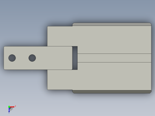 普通气爪PH09-30俯视缩略图