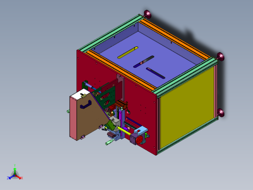 柴油机活塞销的装配装置正等轴测缩略图