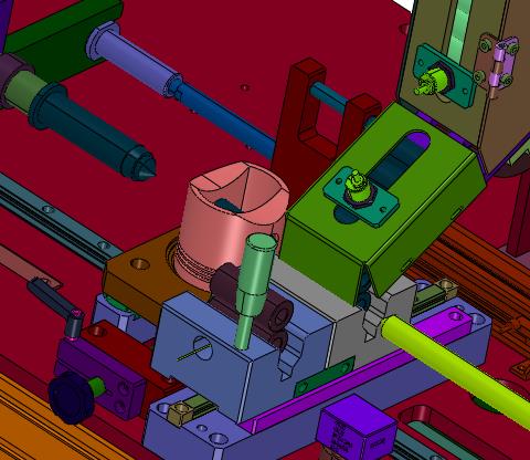 柴油机活塞销的装配装置