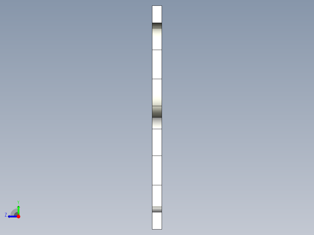 大括号符号右视图