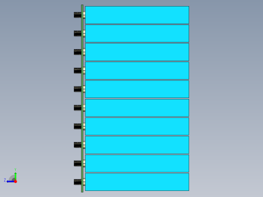 60V-72V电池组PACK样品箱体右视缩略图