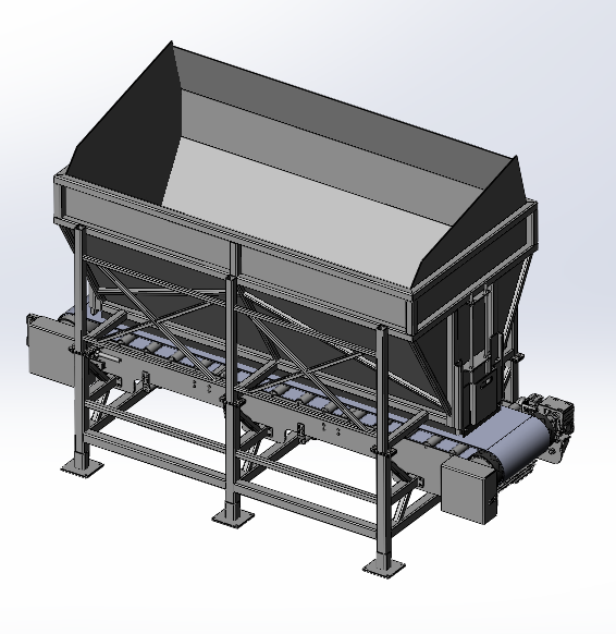 料斗带式输送机上料设备