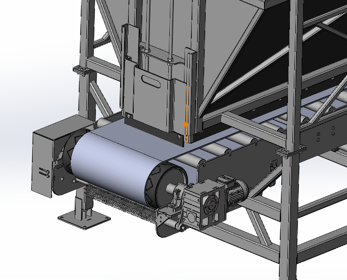 料斗带式输送机上料设备