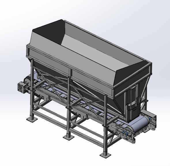 料斗带式输送机上料设备