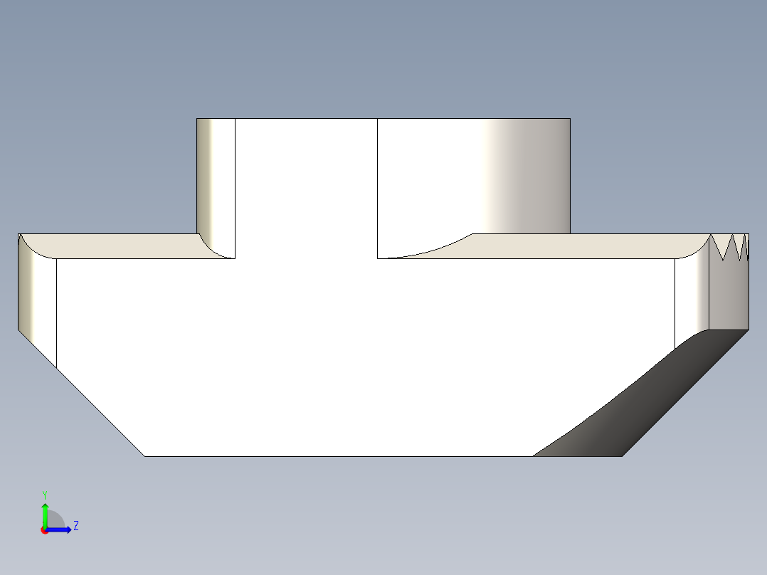 型材-BR 10 SLOT M4 T-NUT KJN530281左视图