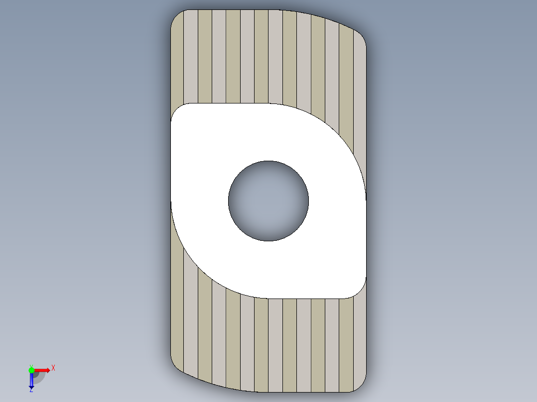 型材-BR 10 SLOT M4 T-NUT KJN530281俯视图