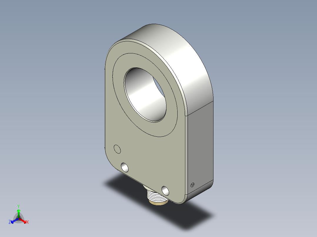 接近传感器PS30_CA_J_K2正等轴测图