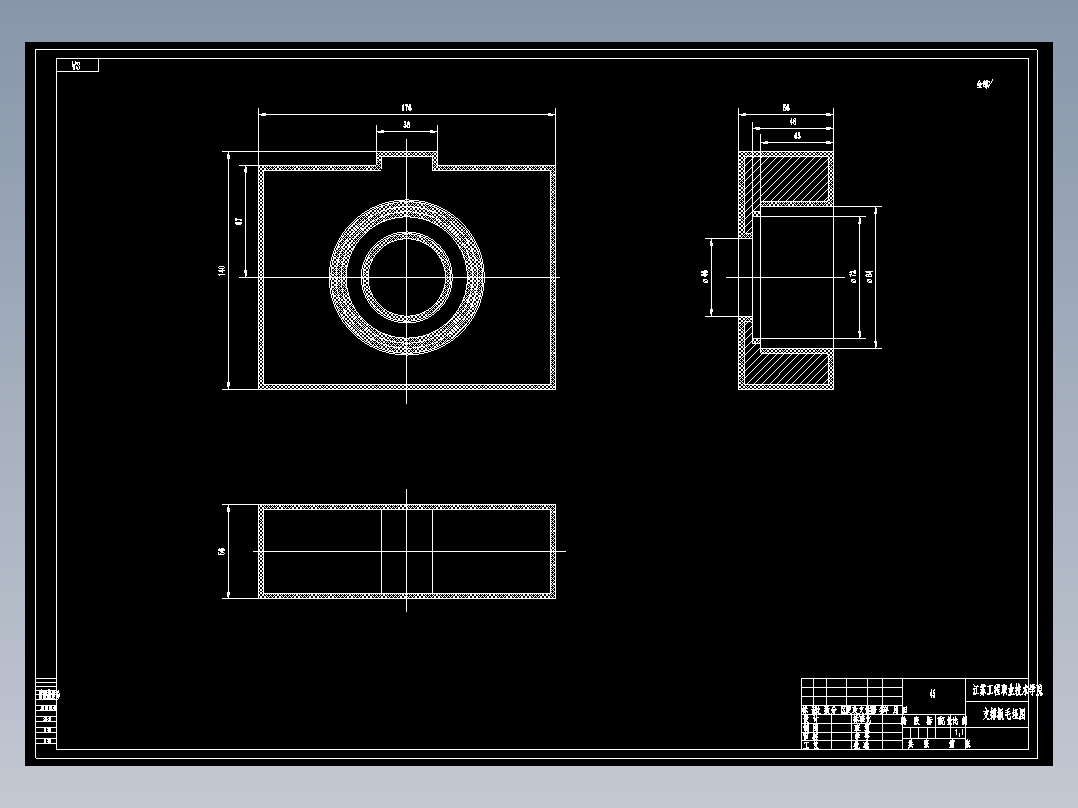 Q261-支撑板机械加工工艺及手动编程设计