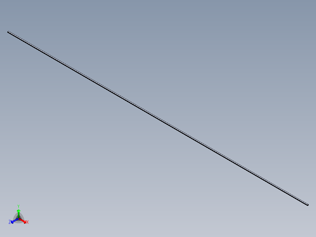 型材-BR 6 SLOT RUBBER INFILL PROFILE KJN542435.STEP正等轴测图