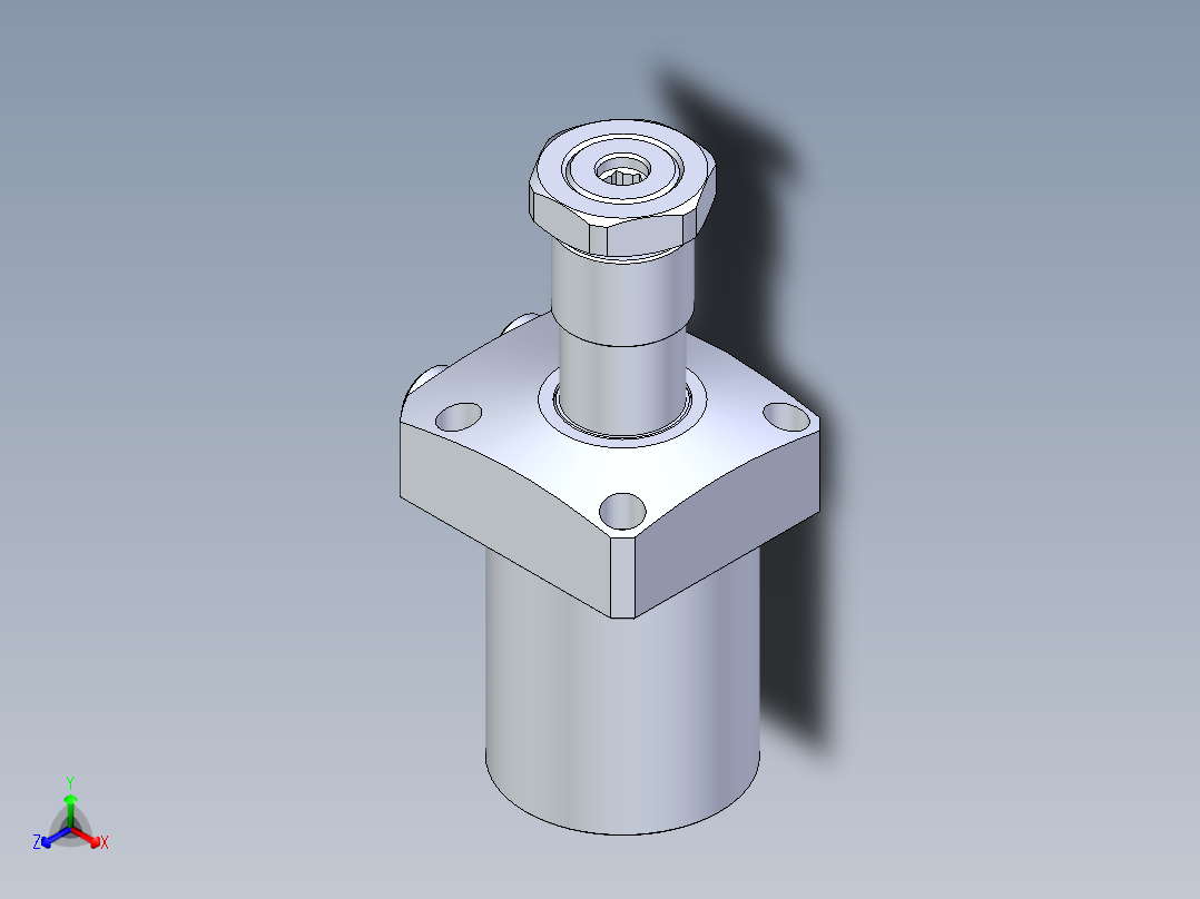 KOSMEKLHA0650-CL-Q15多系列多零件图纸模型主视图