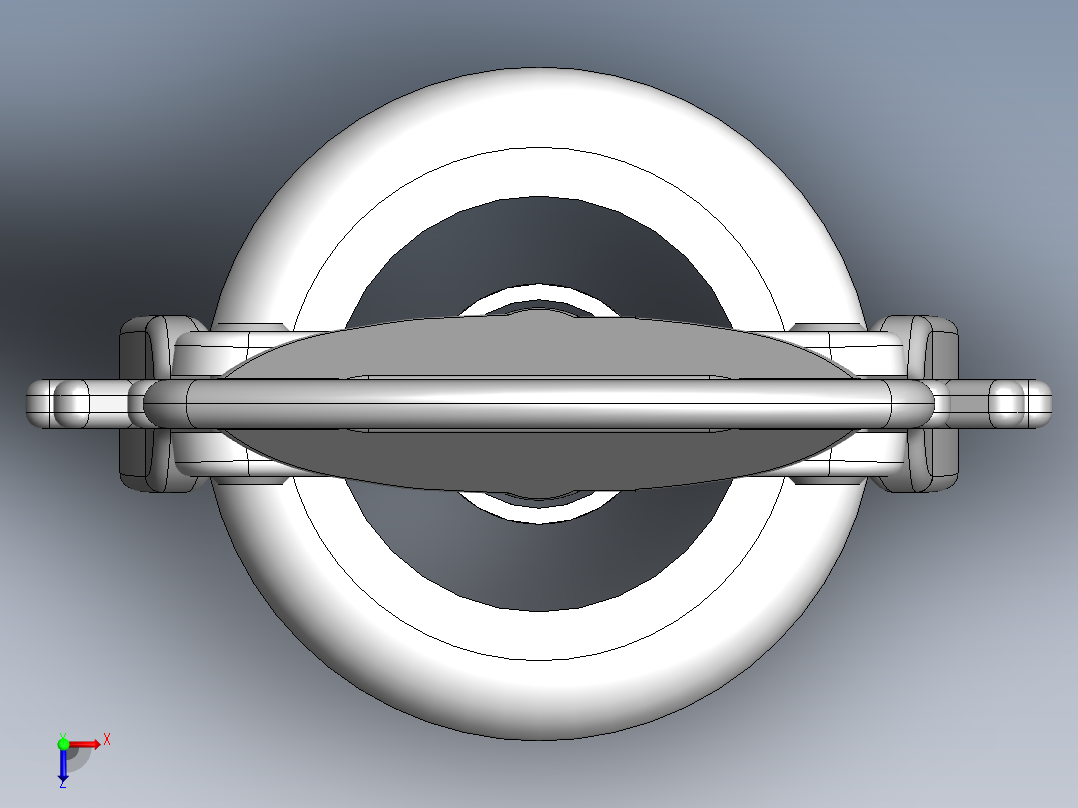 螺旋开瓶器8俯视图