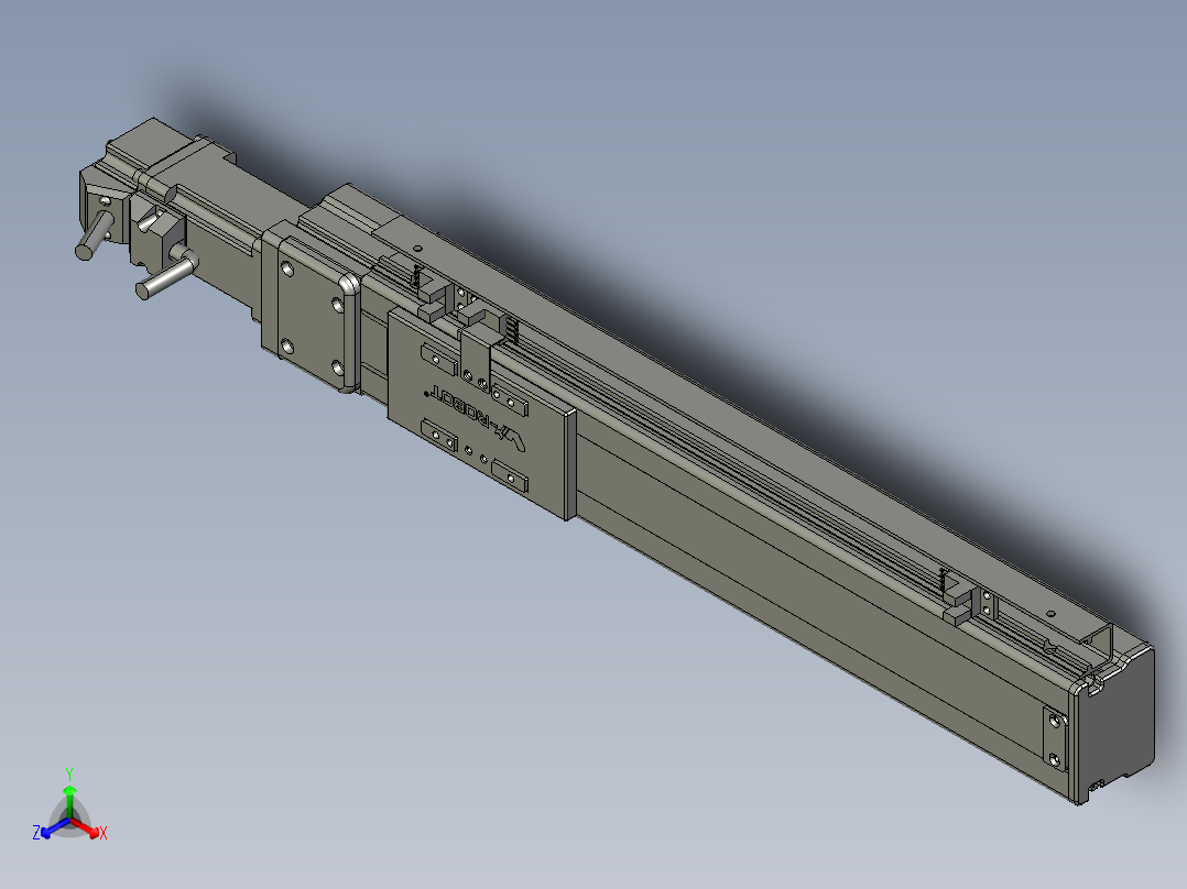 威洛博VT5-S240-BC-P10正等轴测图