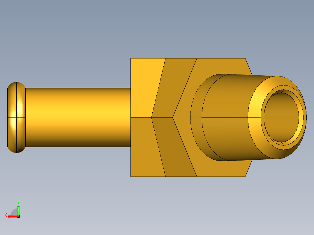 倒齿式工业管接头Beaded Hose Barb 45Deg Elbow Tube to Male Pipe 179HB-6-4后视图