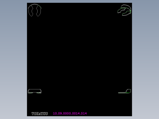 KL華司10.-2D多系列多零件图纸模型