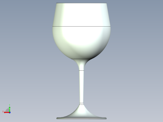 酒杯-勃艮第葡萄酒后视缩略图