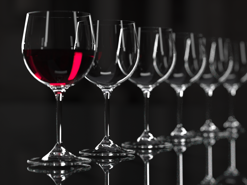 酒杯-勃艮第葡萄酒