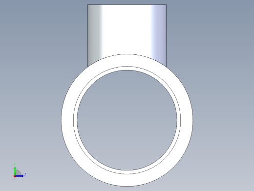 聚氯乙烯配件02-Sch80_ReducingTee_SxSxS_801-210_1.5in x 0.75in左视缩略图