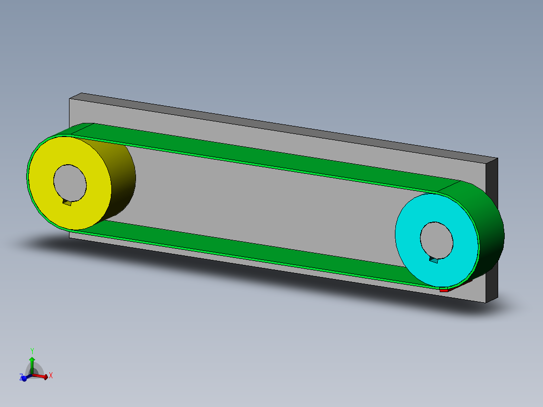 皮带机简单动画仿真