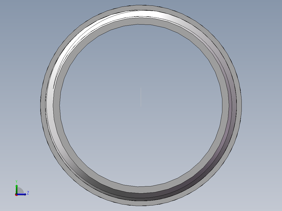 水管接头-直通 DN20左视图