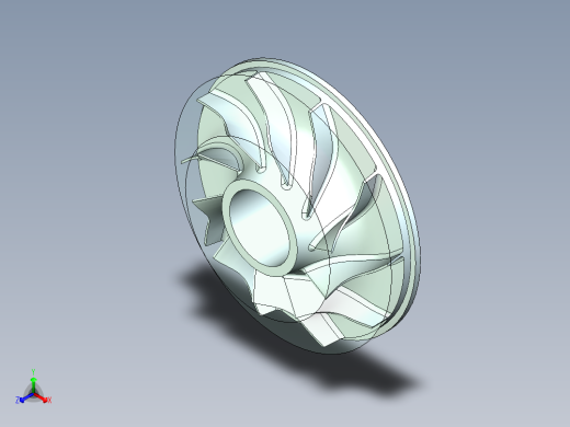 五轴叶轮高速加工UG程序编程刀路