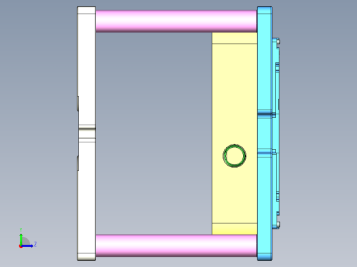 Aam00-A-笔记本CNC工装夹具三维模型CNC4-0430左视缩略图