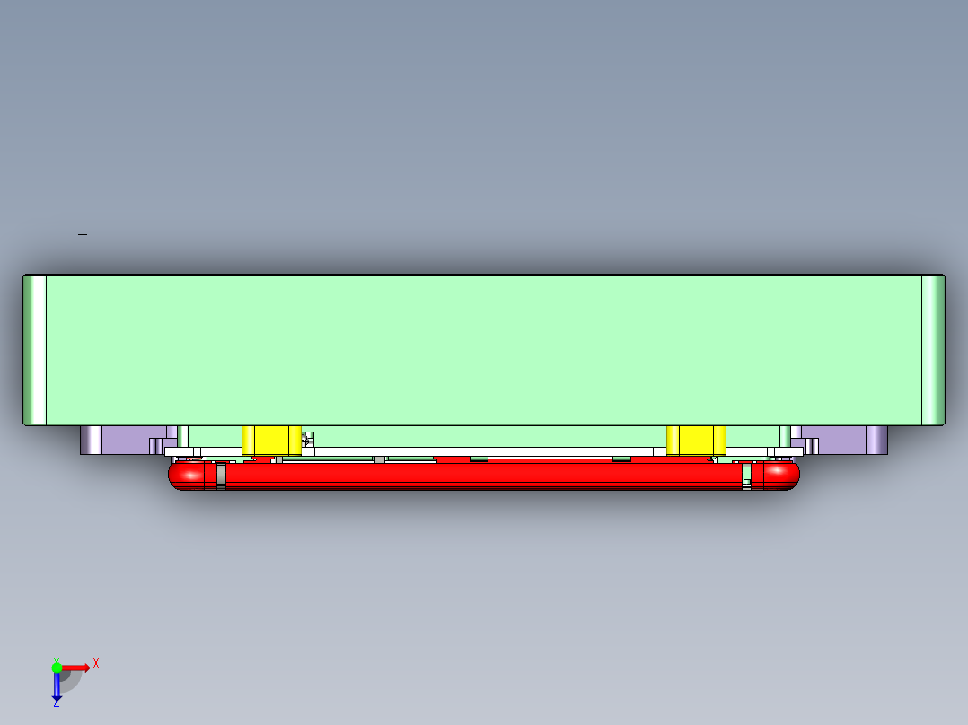 r4-笔记本CNC工装夹具三维模型cnc3俯视图