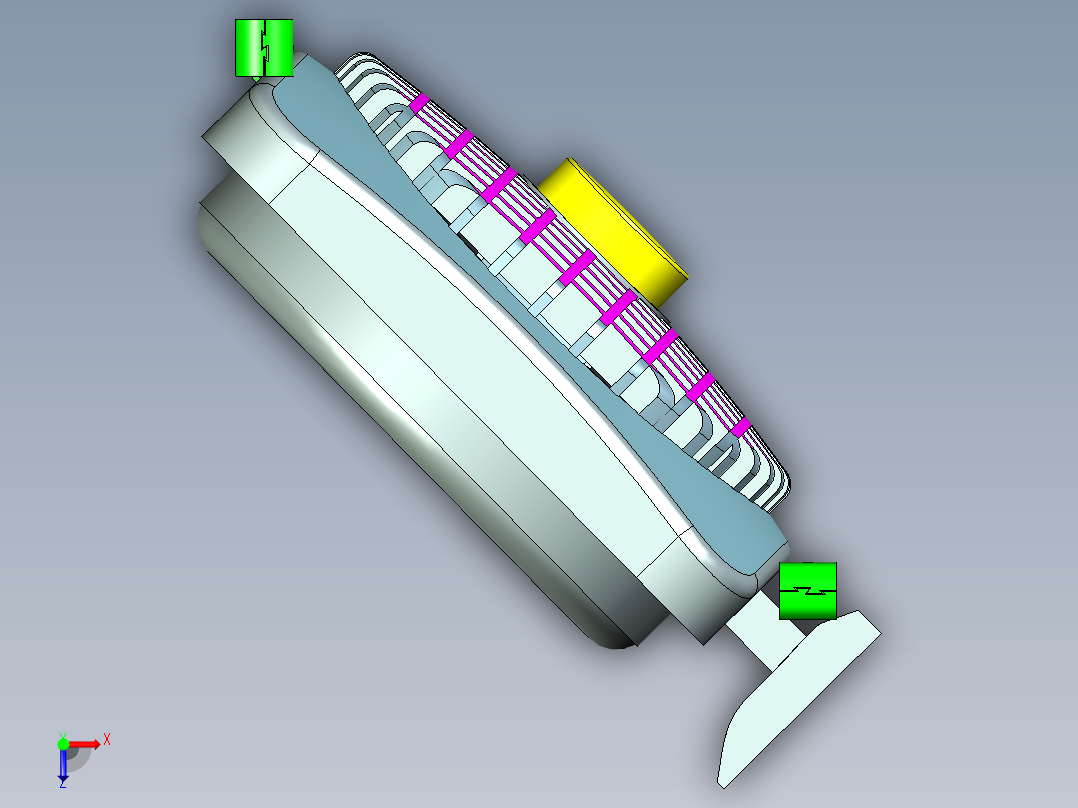 精益管 (31)俯视图