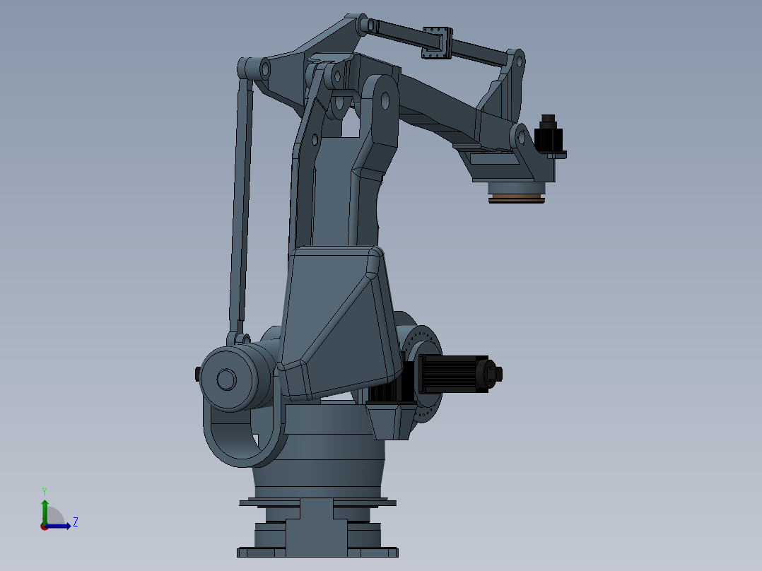 9、QH77机械人安川500左视图