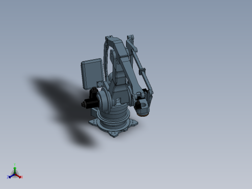 9、QH77机械人安川500正等轴测缩略图