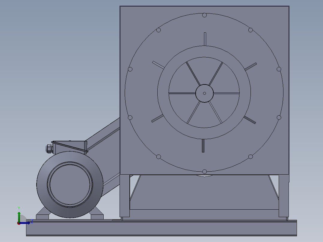 P0000190-鼓风机左视图