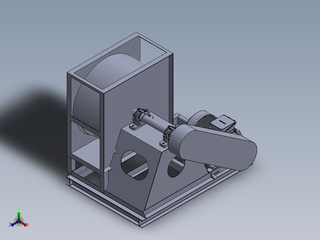 P0000190-鼓风机正等轴测图