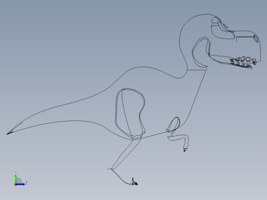 恐龙(6)左视缩略图