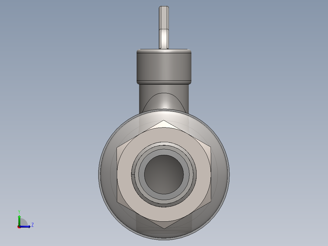 水龙头 花洒(39)左视图