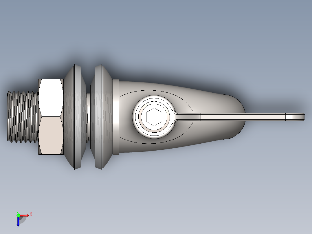 水龙头 花洒(39)俯视图