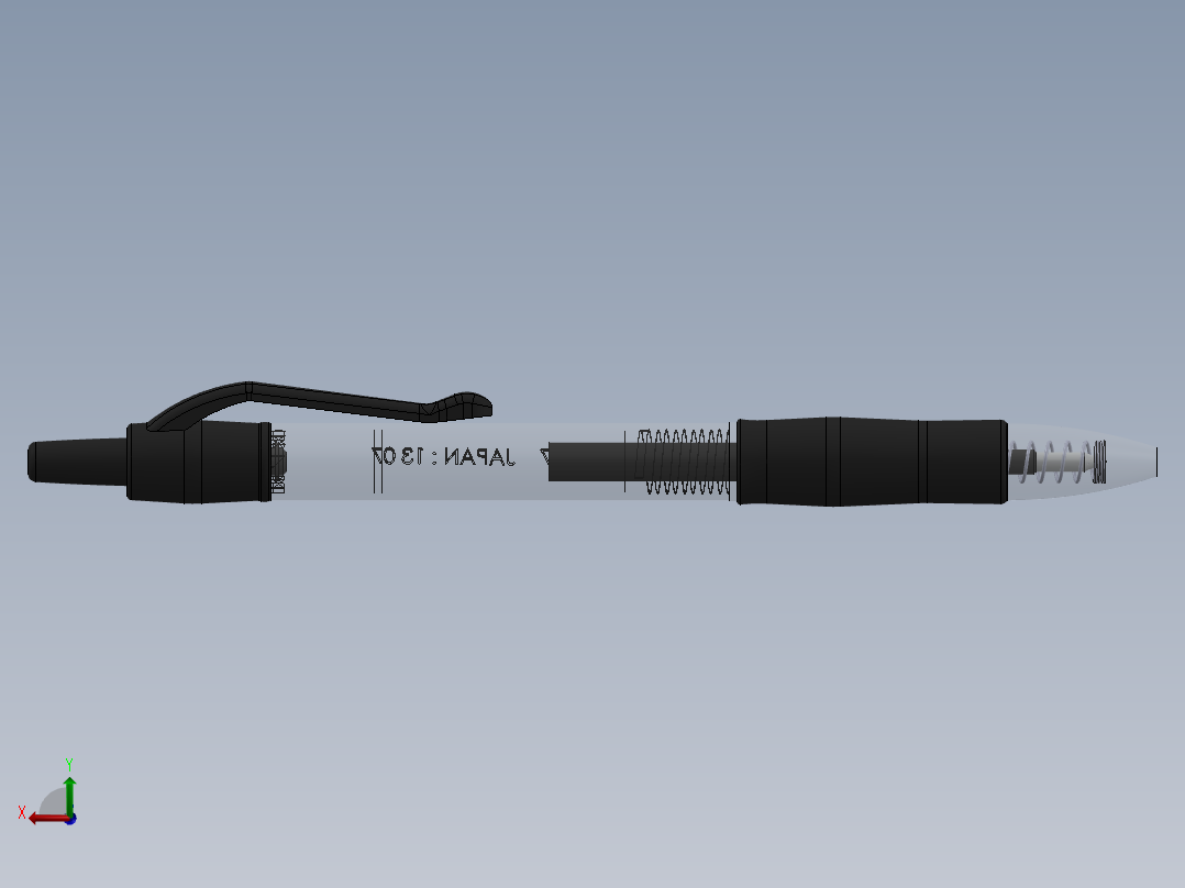 笔、中性笔、铅笔(37)后视图