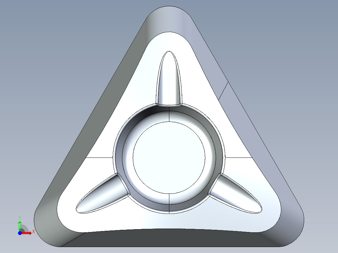 烟灰缸(24)前视图